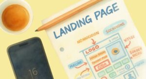landing page
